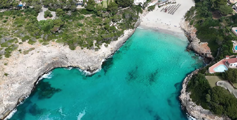 Exklusives Baugrundstück nahe Cala Mendia